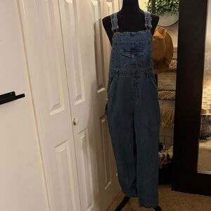 Bill Blass Vintage Blue Denim Overalls
